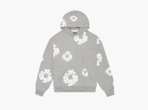 Denim Tears The Cotton Wreath Hoodie Grey 