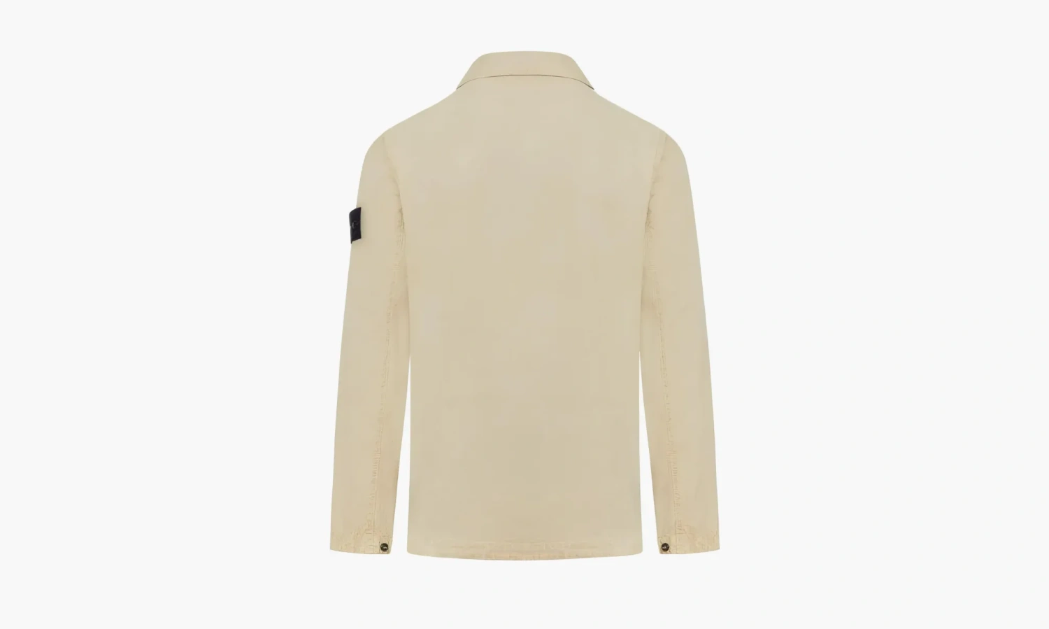 Stone Island Cotton Zipped Jacket Beige 