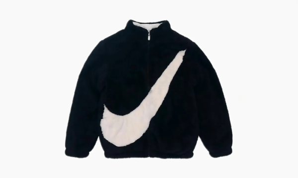 Nike Swoosh Fleece Jacket Black 