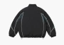 Supreme Contrast Piping Track Jacket Black 