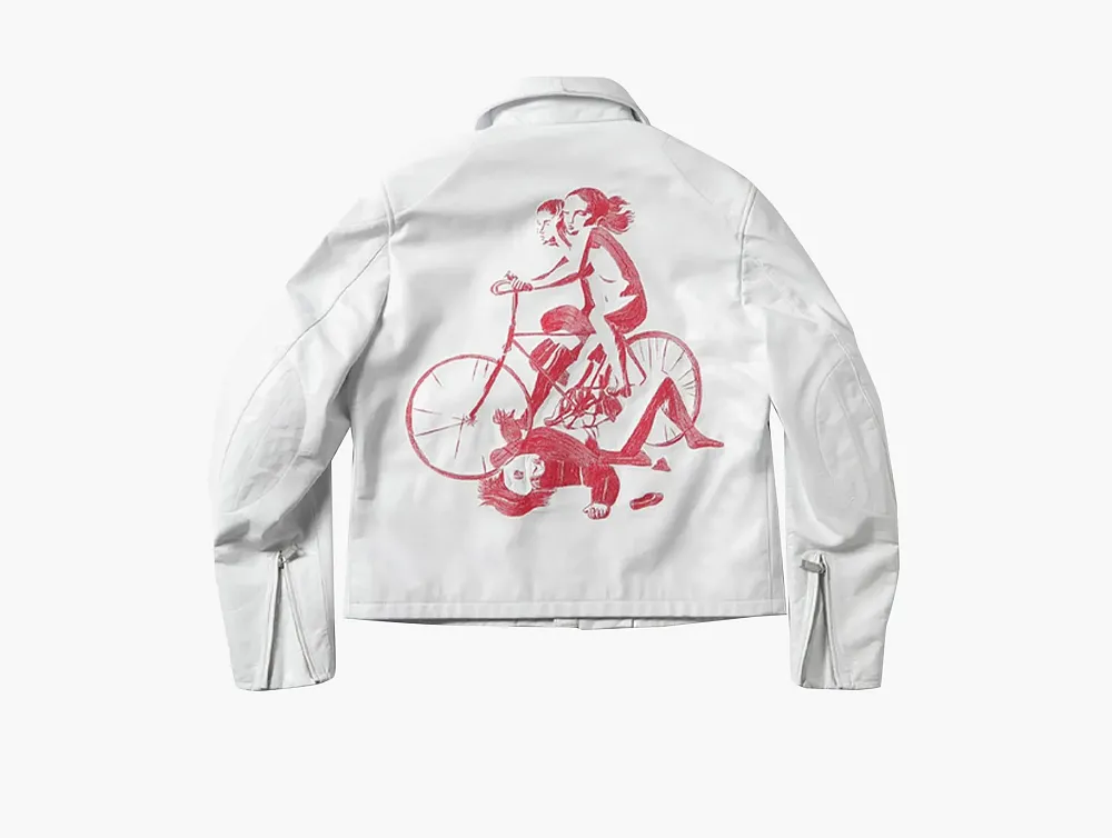 Enfants Riches Déprimés The Bully Jacket White/Multicolor
