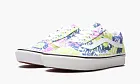 Vans Comfycush Old Skool Platform Tie-dye Yellow