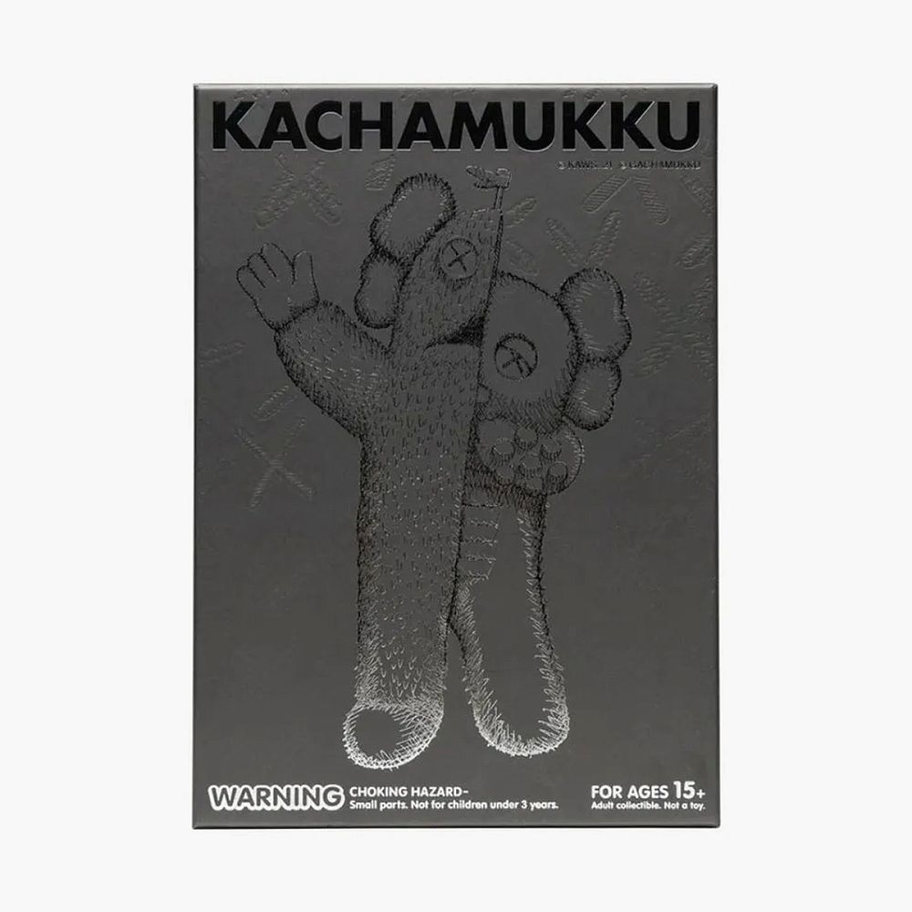 Kaws Kachamukku Vinyl Figure Black