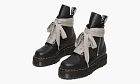 Rick Owens X Dr. Martens 1460 Leather Platform Boots Black