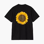 Carhartt WIP Sunflower Back Print T-Shirt Black