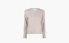 Sporty & Rich Logo-embroidered Wool Jumper Brown