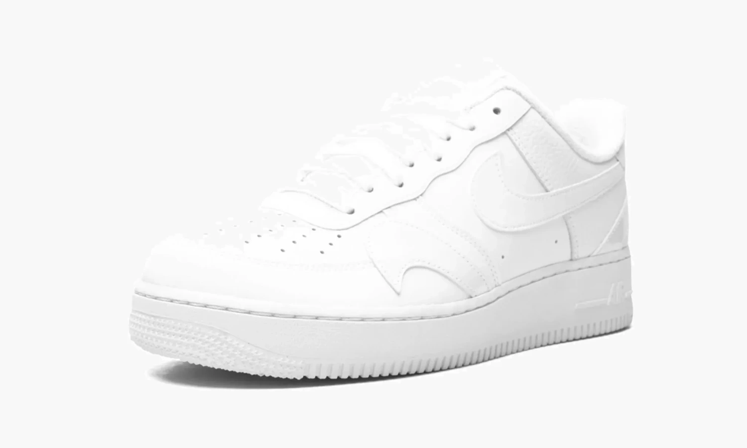 Air Force 1 '07 LV8 "Misplaced Swoosh - Triple White" 