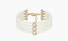 Dior Pearl Bangles WMNS White Choker