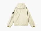 Stone Island Hooded Water Resistant Membrane Jacket Ivory