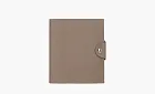HERMES Togo Calfskin Storage Bag Unisex Brown