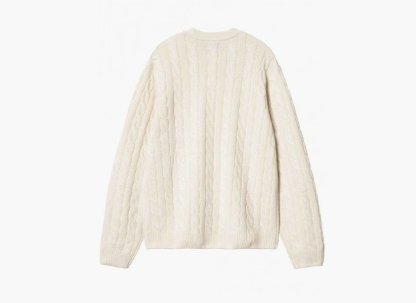 Carhartt WIP Signature Knit Crew Sweater Natural  