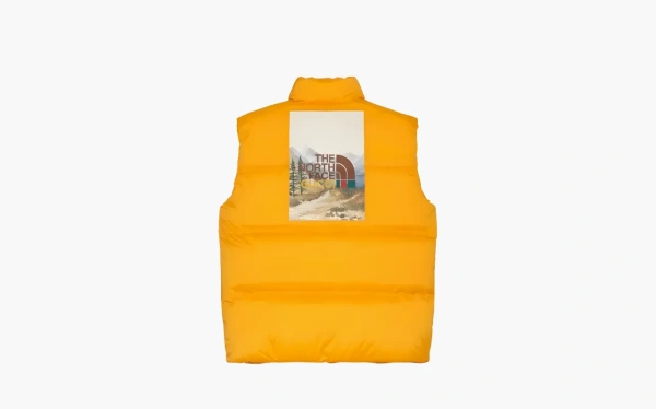 Gucci x The North Face Down Vest Yellow  Gucci x The North Face Down Vest Yellow