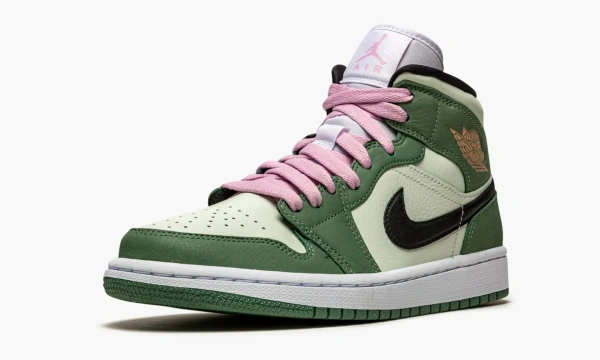 Air Jordan 1 Mid WMNS Dutch Green 