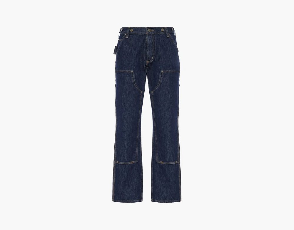 Carhartt 103890 RUGGED FLEX HEAVYWEIGHT DOUBLE-FRONT UTILITY LOGGER JEAN RELAXED FIT BLUE