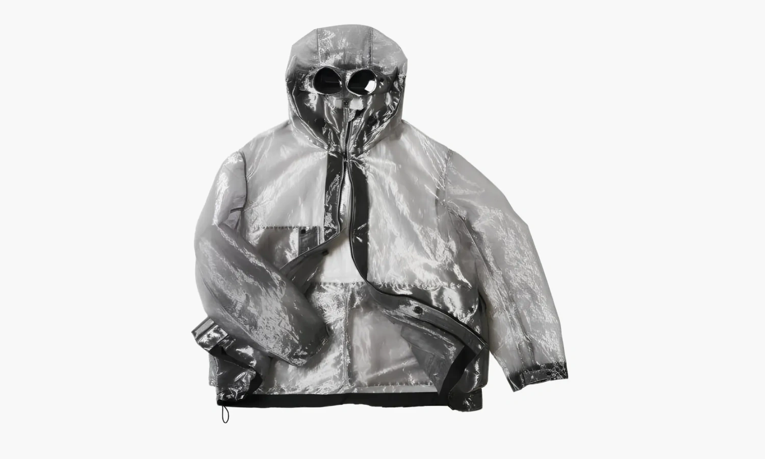 PALACE X C.P. Company Klear Achronic Anorak Silver 