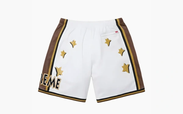 Supreme SS25 Basketball Shorts White 