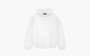 Fear of God Essential Oversized Logo-Appliquéd Cotton-Jersey Hoodie White 