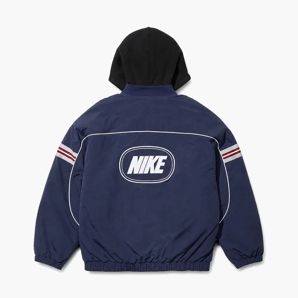 Supreme x Nike Nylon Hooded Jacket Navy