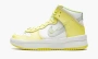 Nike Dunk High Up WMNS Light Lemon Yellow 