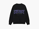 Stussy Burly Threads Crew  Black