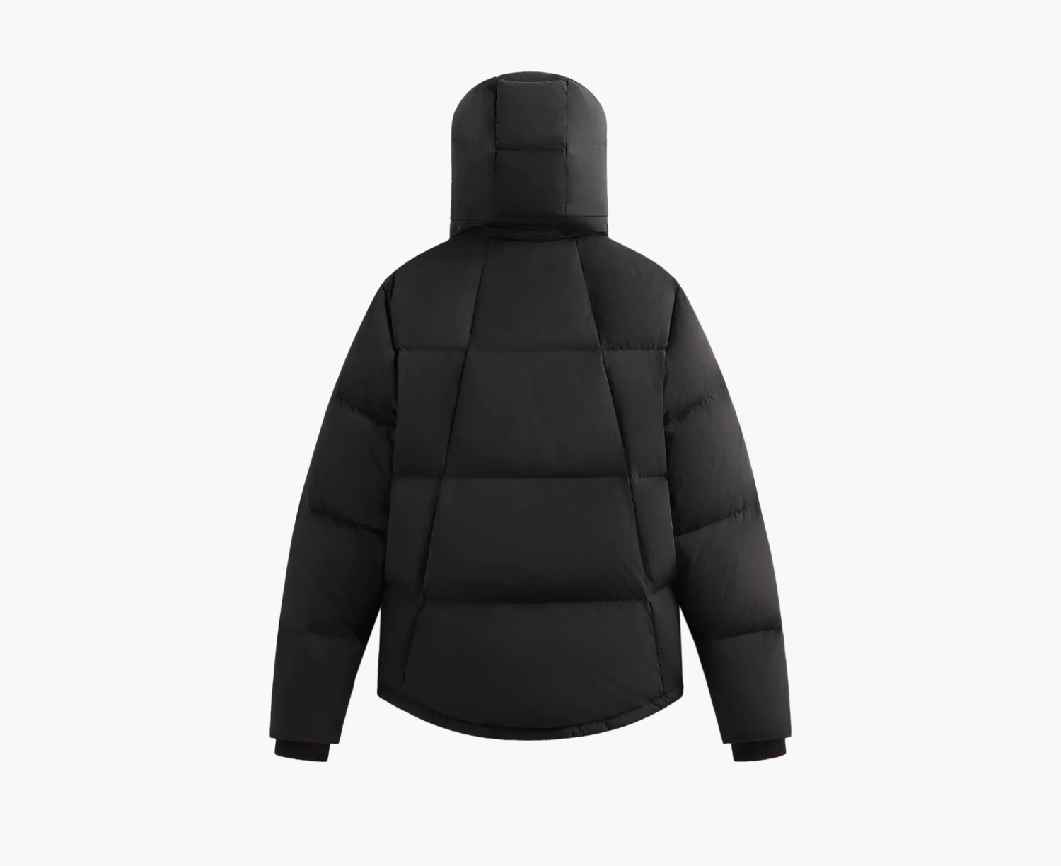 Kith Wrinkle Nylon Midi Puffer Black  Kith Wrinkle Nylon Midi Puffer Black