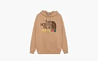 Gucci x The North Face Cotton Hoodie Brown