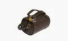 Adidas Polyurethane Pillow Bag Cylinder Bag Shoulder Brown