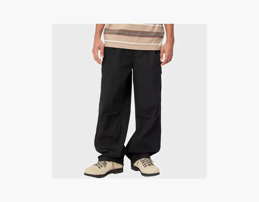 Carhartt WIP Cargo Pants Black Single Knee