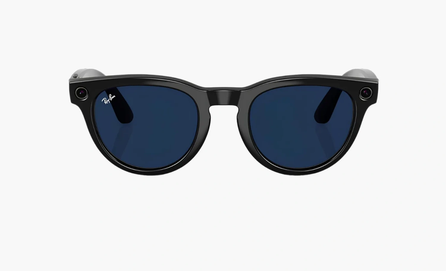 Ray-Ban Meta Headliner Shiny Black Transitions Sapphire 