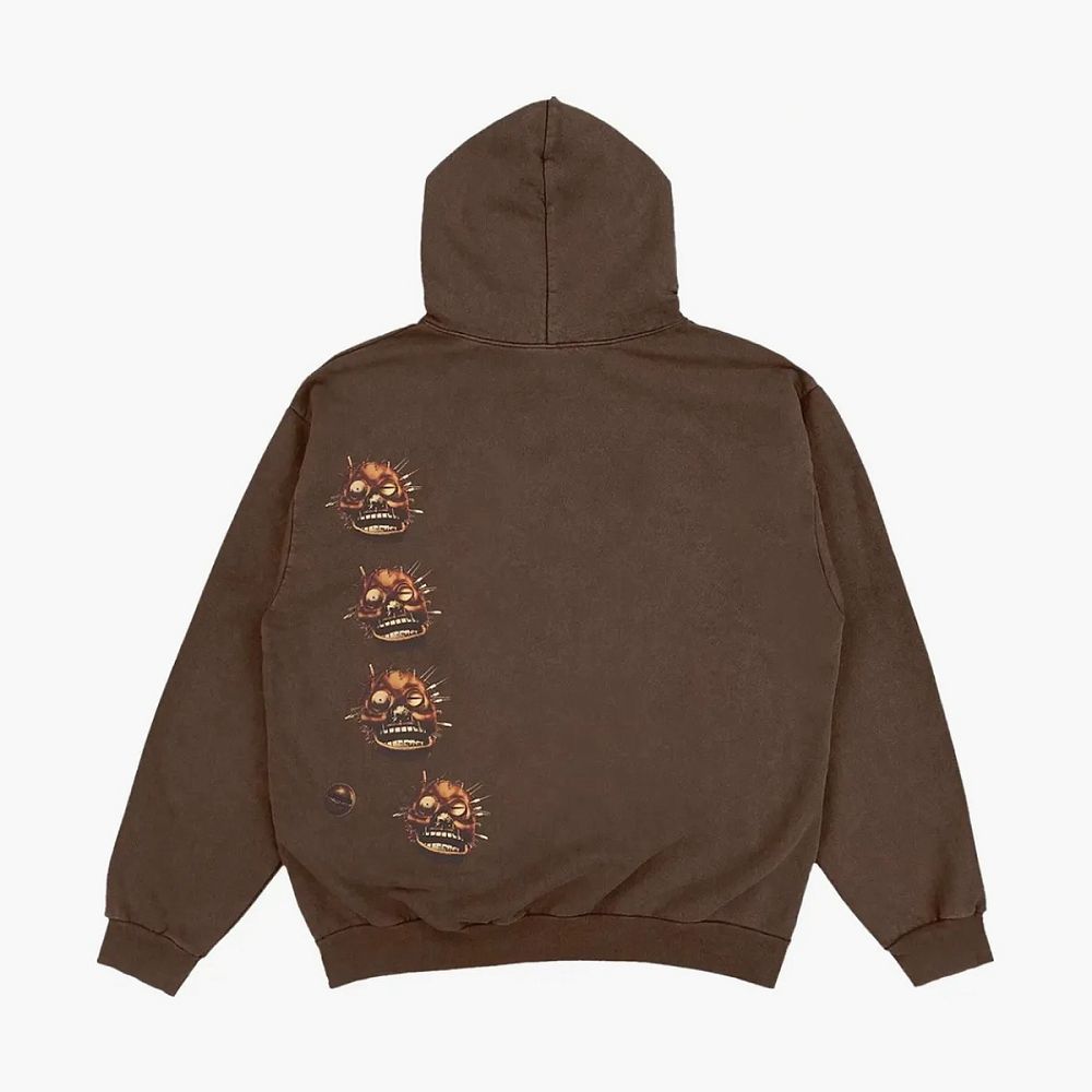 Cactus Jack by Travis Scott Utopia A2 Hoodie Brown