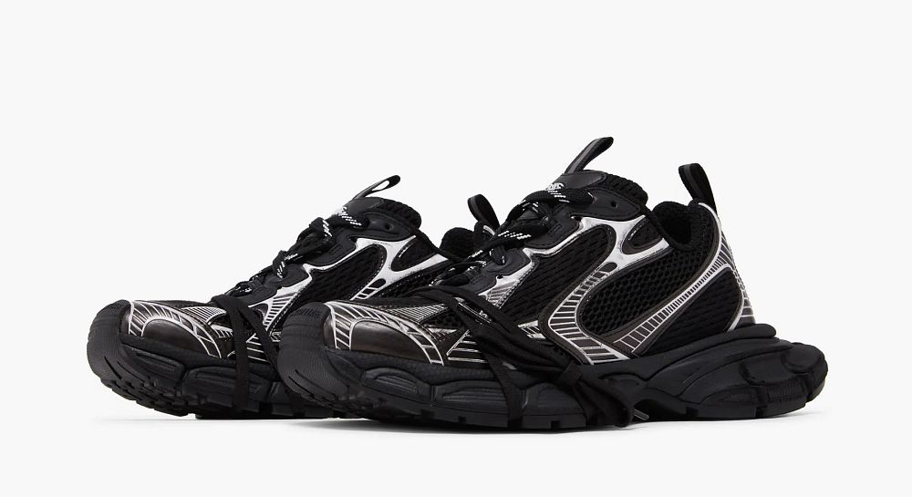 Balenciaga 3XL Sneaker Worn-Out - Black White