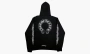 Chrome Hearts Horse Shoe Floral Hoodie Black 