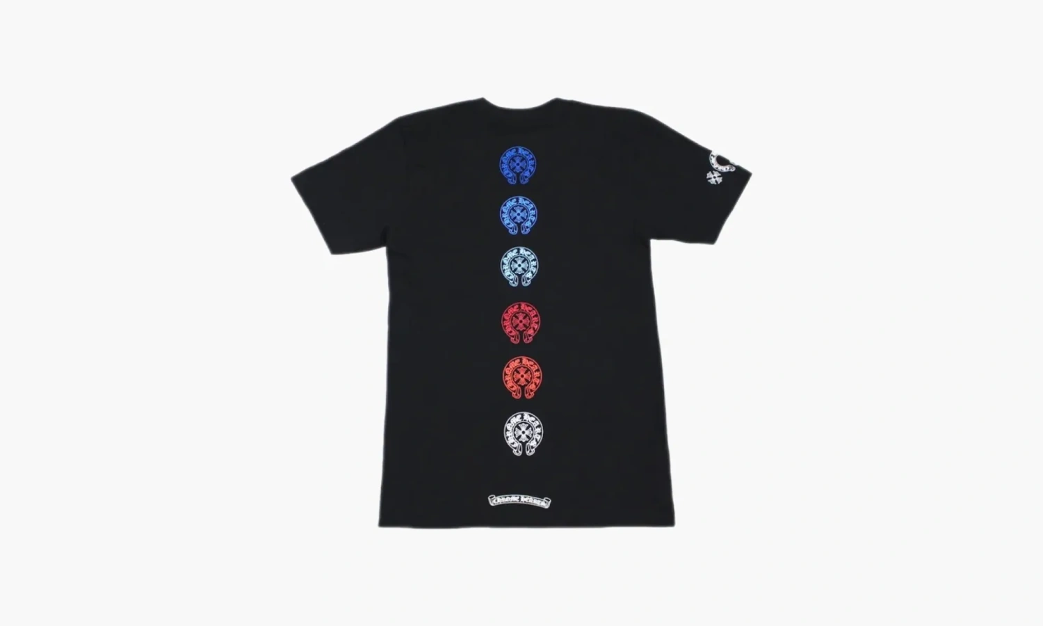 Chrome Hearts Multi Color Horse Shoe T-shirt Black 