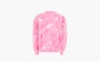 SPORTY & RICH Slogan Printed Crewneck Sweatshirt Pink 