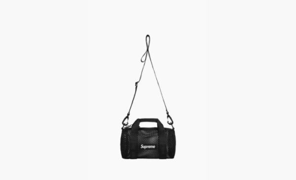 Supreme Polyester One Shoulder Handbag Mini Black 