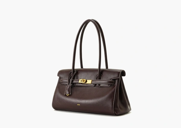 JW PEI Yara Shoulder Bag Deep Dark Brown 
