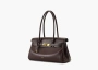 JW PEI Yara Shoulder Bag Deep Dark Brown 