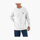 Carhartt K126 Pocket Long-Sleeve T-Shirt White