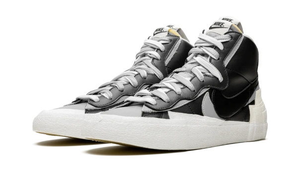 Nike Sacai Blazer Mid Black Grey 