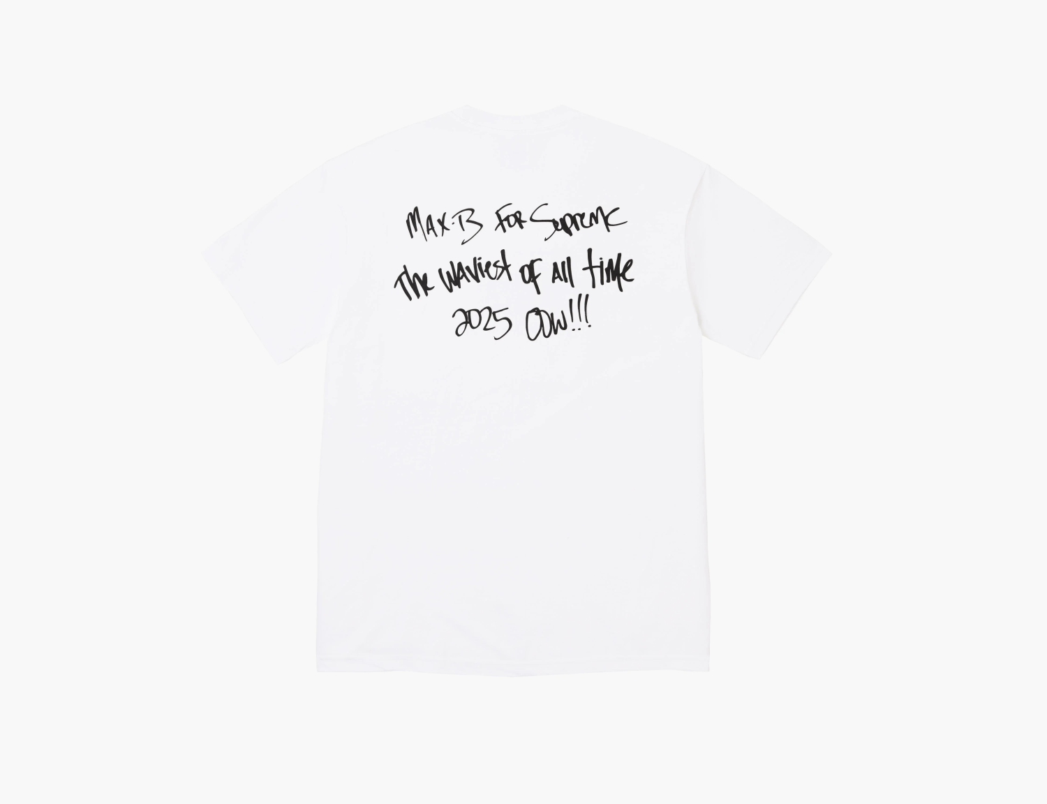  Supreme Max B Tee "White" 