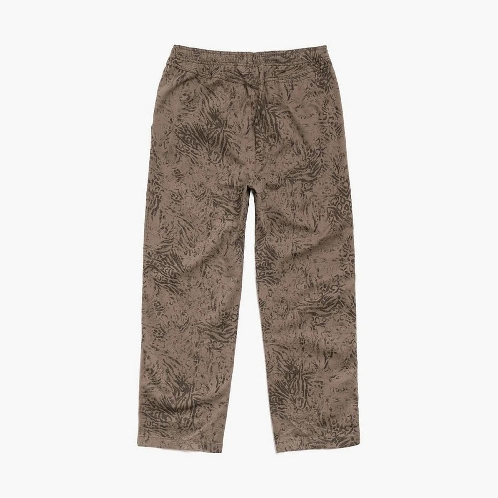 Stussy Beach Cotton Twill Pants Fossil