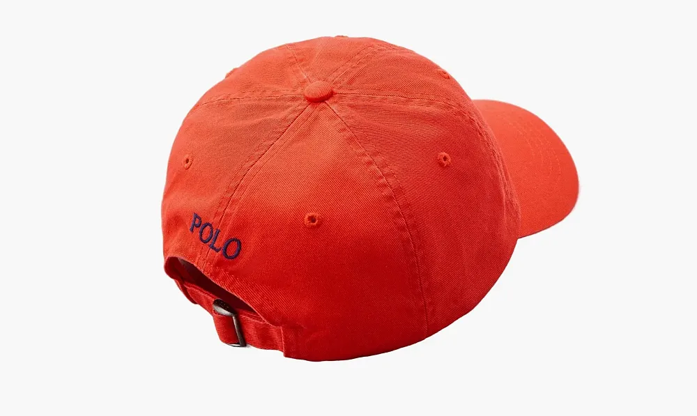 Polo Ralph Lauren Chino Sports Cap Adjustable Ball Cap Red