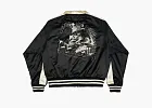Enfants Riches Déprimés Opium Den Varsity NY Edition Jacket Black/Ivory