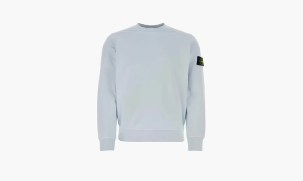 Stone Island Garment Dyed Crew Neck Sweat Blue 