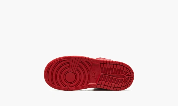 Air Jordan 1 Mid SS TD Black + Red = Bred 