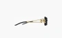 Gentle Monster Metal Acetate Cat Eye Sunglasses Women Black 