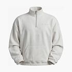 WYSION ZIP SWEATSHIRT BONE WHITE