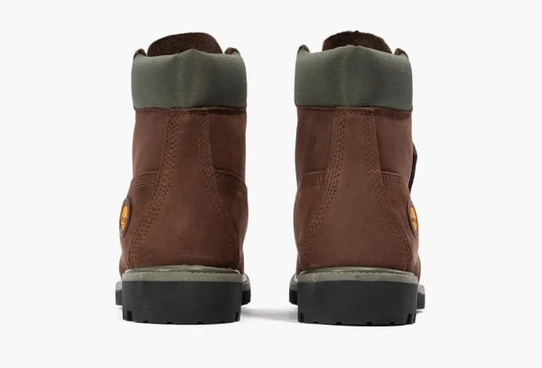 Timberland Premium 6 Inch Waterproof Boots Brown Orange  Timberland Premium 6 Inch Waterproof Boots Brown Orange