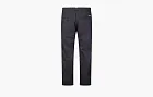 C.P.Company Solid Color Button Straight Slacks Black