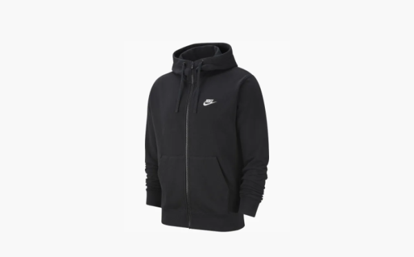 Nike Oversized Full-Zip Hoodie Black  Nike Oversized Full-Zip Hoodie Black